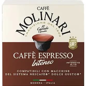 کپسول مولیناری اینتنسو دولچه گوستو 50% عربیکا 50% روبوستا 16 عددی Capsule Caffe Molinari Espresso Intenso