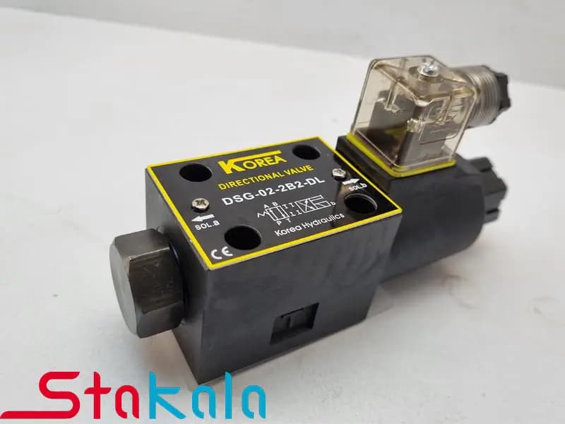 شیر هیدرولیک برقی کنترل جریان 4/3 دو بوبین(سایز ۱/۴) NG6 Cetop3 سری DSG-02 برند Korea — تصویر ۷