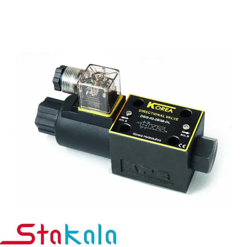شیر هیدرولیک برقی کنترل جریان 4/3 دو بوبین(سایز ۱/۴) NG6 Cetop3 سری DSG-02 برند Korea — تصویر ۱۲