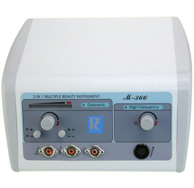دستگاه هیدرومی(هایفرکانسی)و گالوانیک اورجینال مدل366-ام ( m-366HIGH FERQUENCY &GALVANIC
