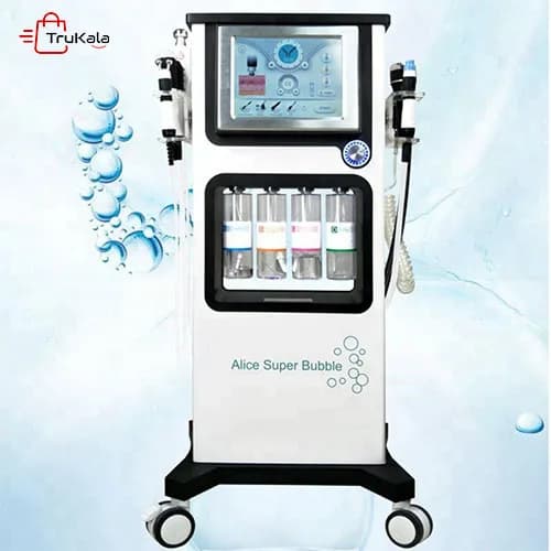 دستگاه سوپرفیشیال اکسیژنو 7 هندپیس فوق حرفه ای | 7in1 Oxygeno Super Facial Skin Care Professional — تصویر ۴