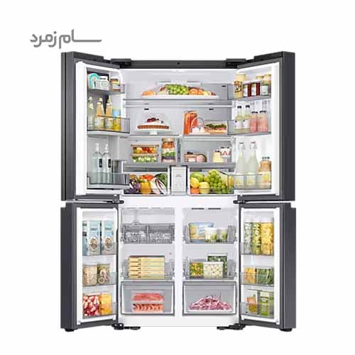 یخچال فریزر سامسونگ مانیتور دار RF71 — تصویر ۴