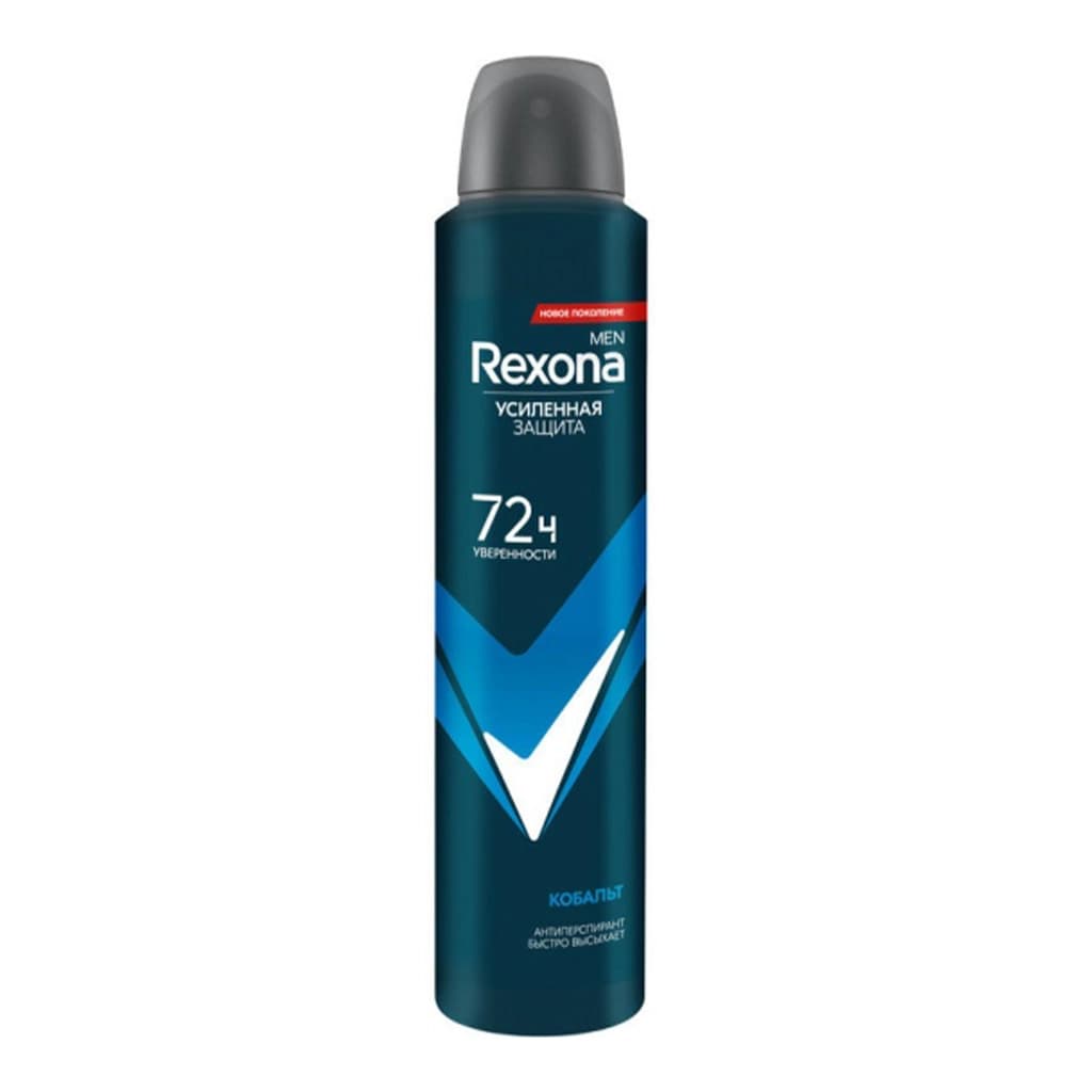 اسپری ضد تعریق مردانه رکسونا مدل Rexona men Cobalt 72H — تصویر ۲