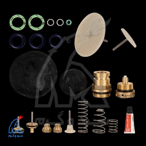 کیت تعمیر برنجی پکیج BAXI باکسی 15 پارچه دیافراگمی — تصویر ۷