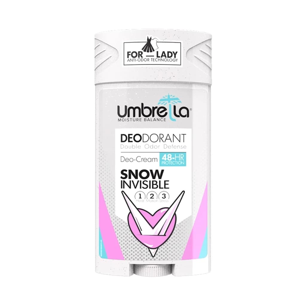 استیک ضد تعریق آمبرلا زنانه مدل اسنو Umbrella Snow Invisible 48H — تصویر ۱۰