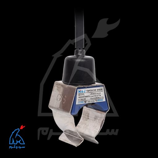 سنسور ntc جداری 3/4 G18 کابل دار 10 کیلو اهم – H&J — تصویر ۳