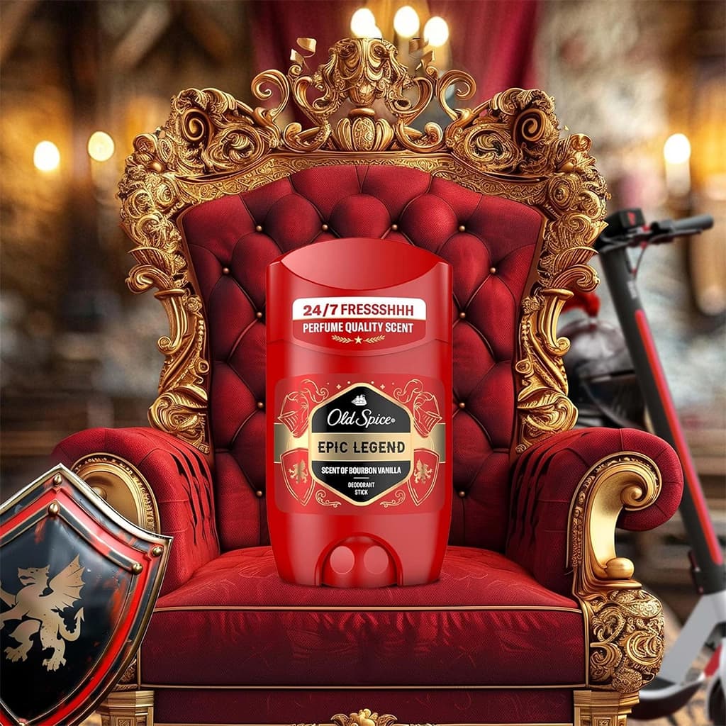 مام استیک ضد تعریق الد اسپایس اپیک لجند Old Spice Epic Legend — تصویر ۱۲