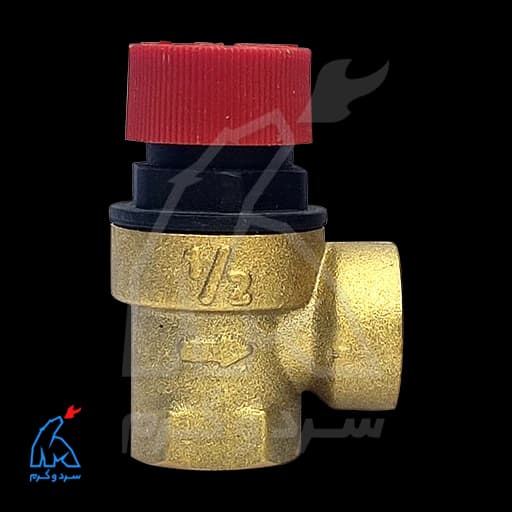 شیر اطمینان برنجی 1/2 داخل رزوه – BOILER FIX — تصویر ۵