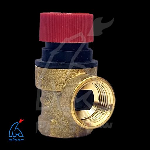 شیر اطمینان برنجی 1/2 داخل رزوه – BOILER FIX — تصویر ۹