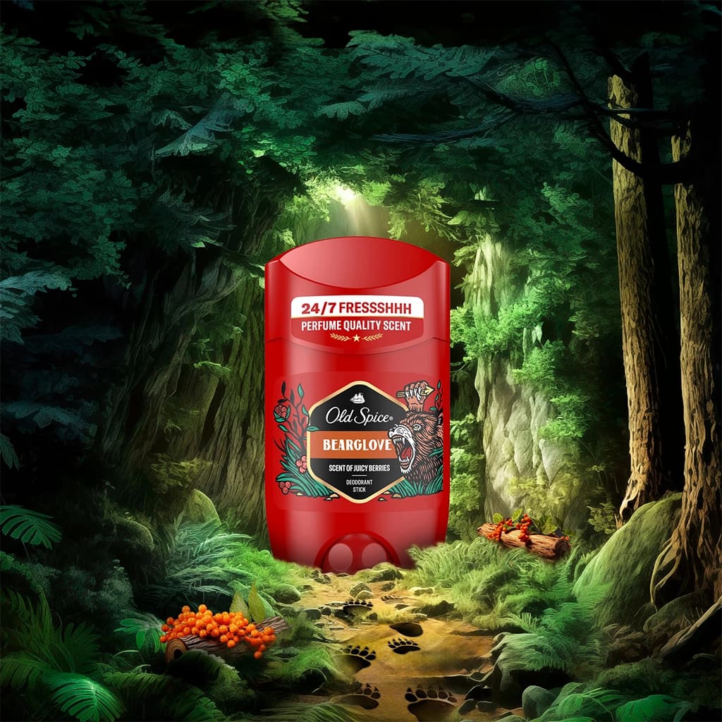 مام استیک ضد تعریق الد اسپایس مدل بیرگلاو Old Spice Bearglove — تصویر ۴