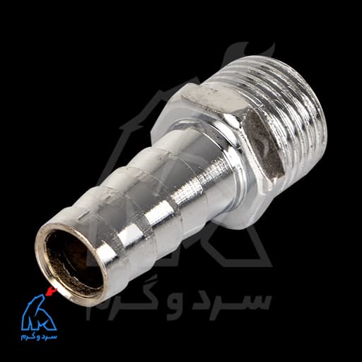 سر شیلنگی گازی کروم 1/2 — تصویر ۸