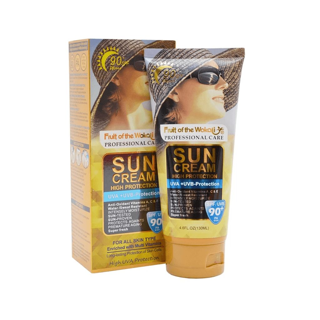 کرم ضد آفتاب وکالی Fruit of the Wokali Sun Cream High Protection | SPF 90