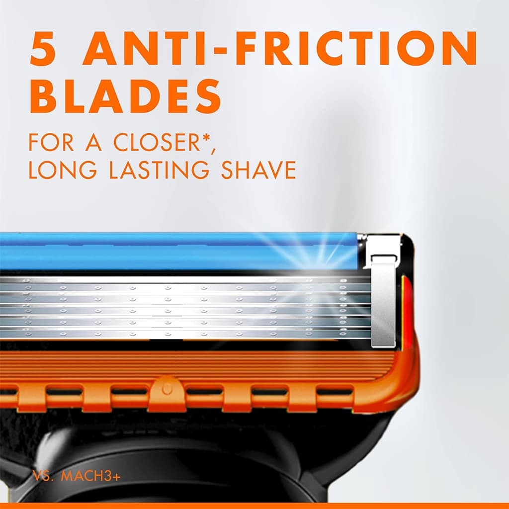ست تیغ اصلاح ژیلت فیوژن فایو Gillette Fusion 5 — تصویر ۵