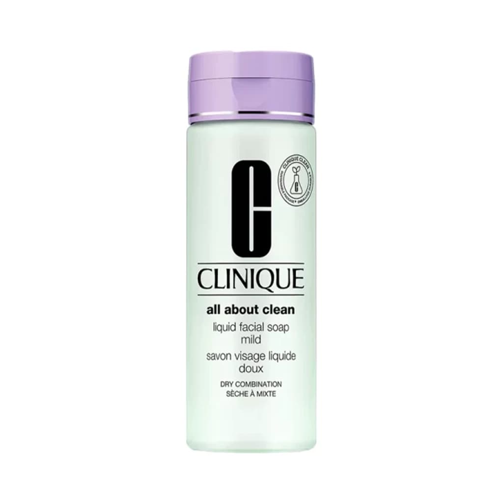 ژل شستشوی صورت کلینیک پوست خشک و مختلط مدل clinique all about clean 200ml Mild
