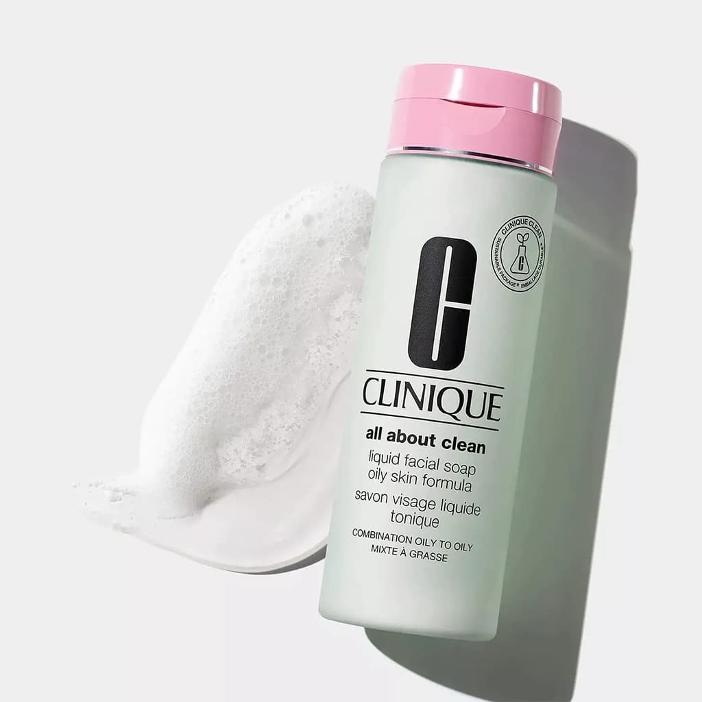 ژل شستشوی صورت کلینیک مخصوص پوست چرب و مختلط clinique all about clean — تصویر ۷