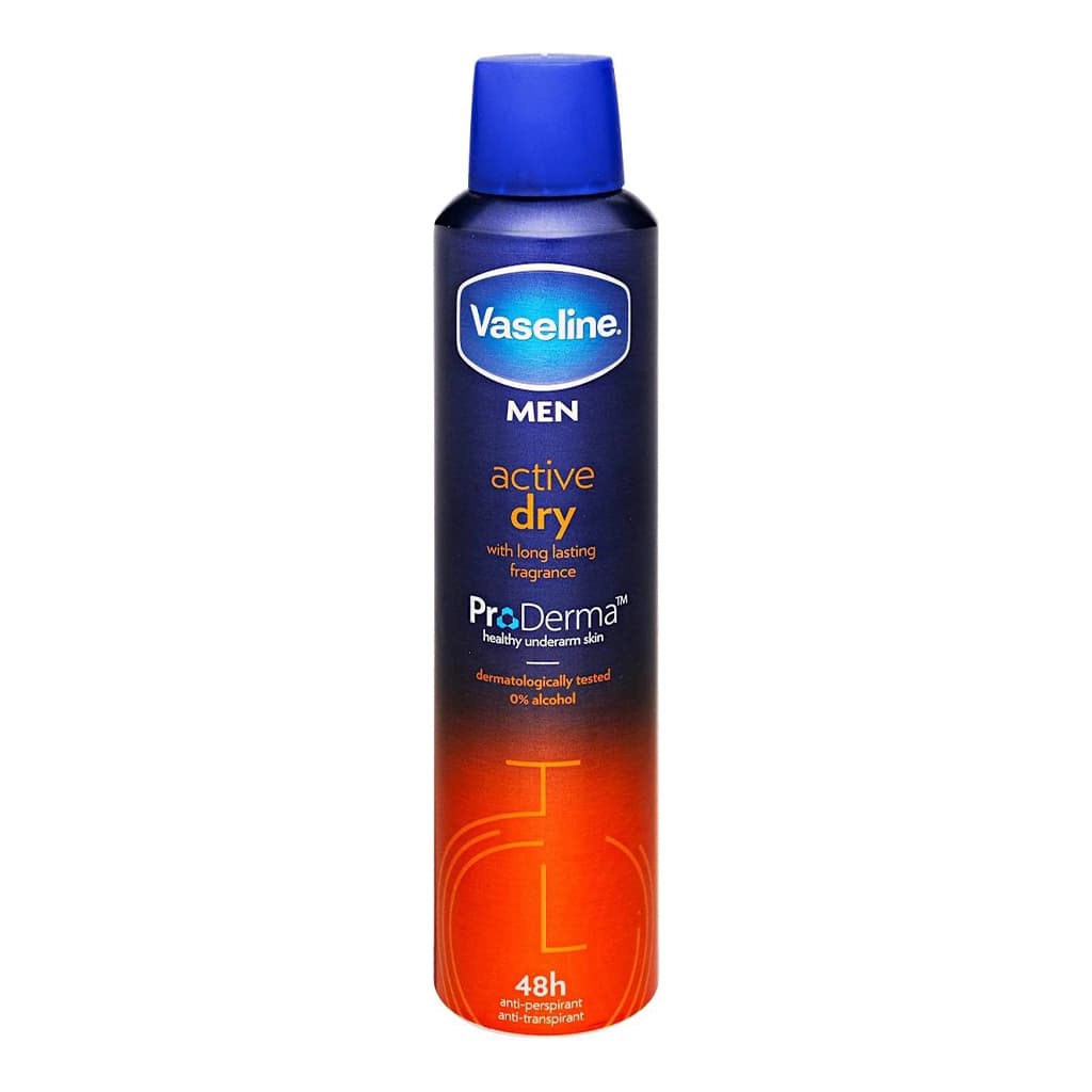 اسپری ضد تعریق وازلین مدل اکتیو درای Vaseline Active Dry