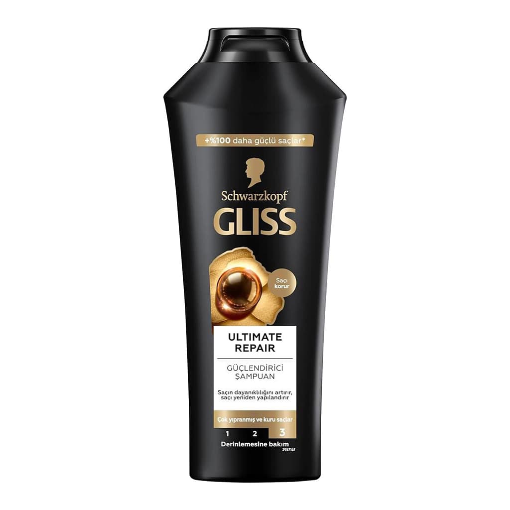 شامپو گلیس ترمیم کننده مدل GLISS shampoo Ultimate Repair 400ml