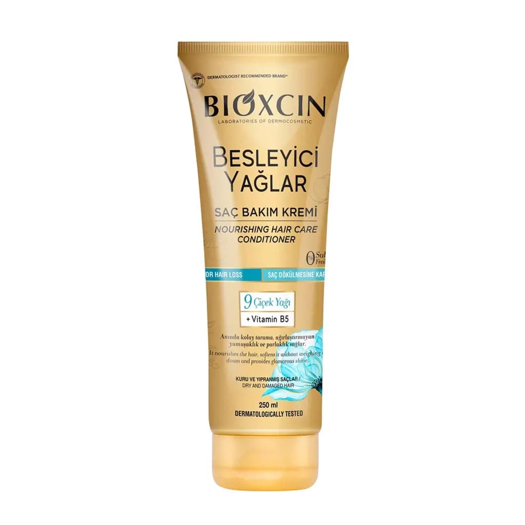 ماسک مو و نرم‌کننده بیوکسین ضد ریزش و تقویت کننده حاوی ۹ روغن گیاهی BIOXCIN
