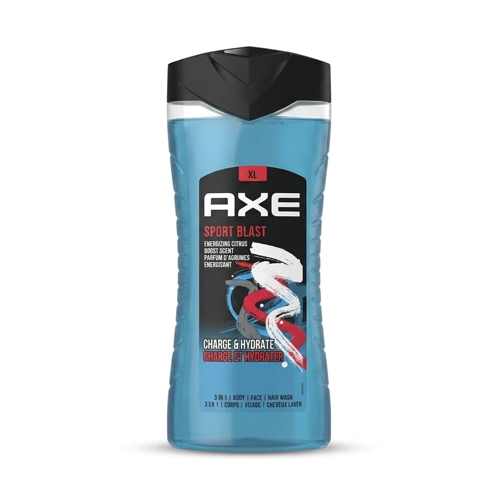 شامپو ۳ در ۱ اکس مدل اسپورت بلاست AXE Sport Blast — تصویر ۶