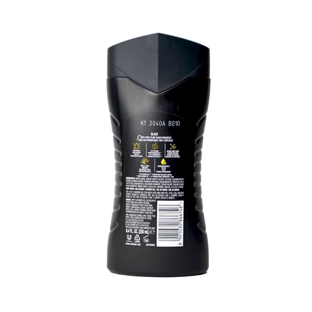 شامپو ۳ در ۱ اکس مدل بلک AXE BLACK — تصویر ۳
