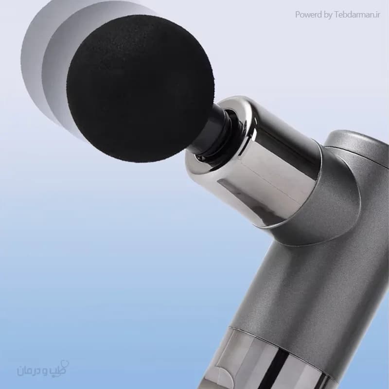 ماساژور تفنگی دو حالته ضربه و ویبره HY-2025 — تصویر ۹