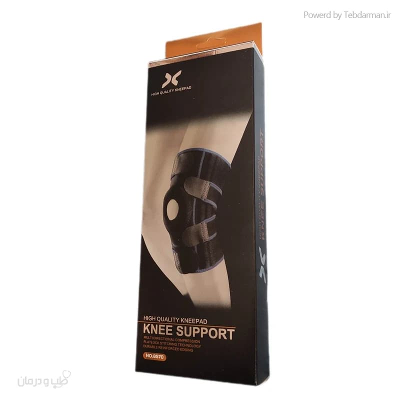 زانوبند طبی ۴ فنره چسبی YC 8570 — تصویر ۸
