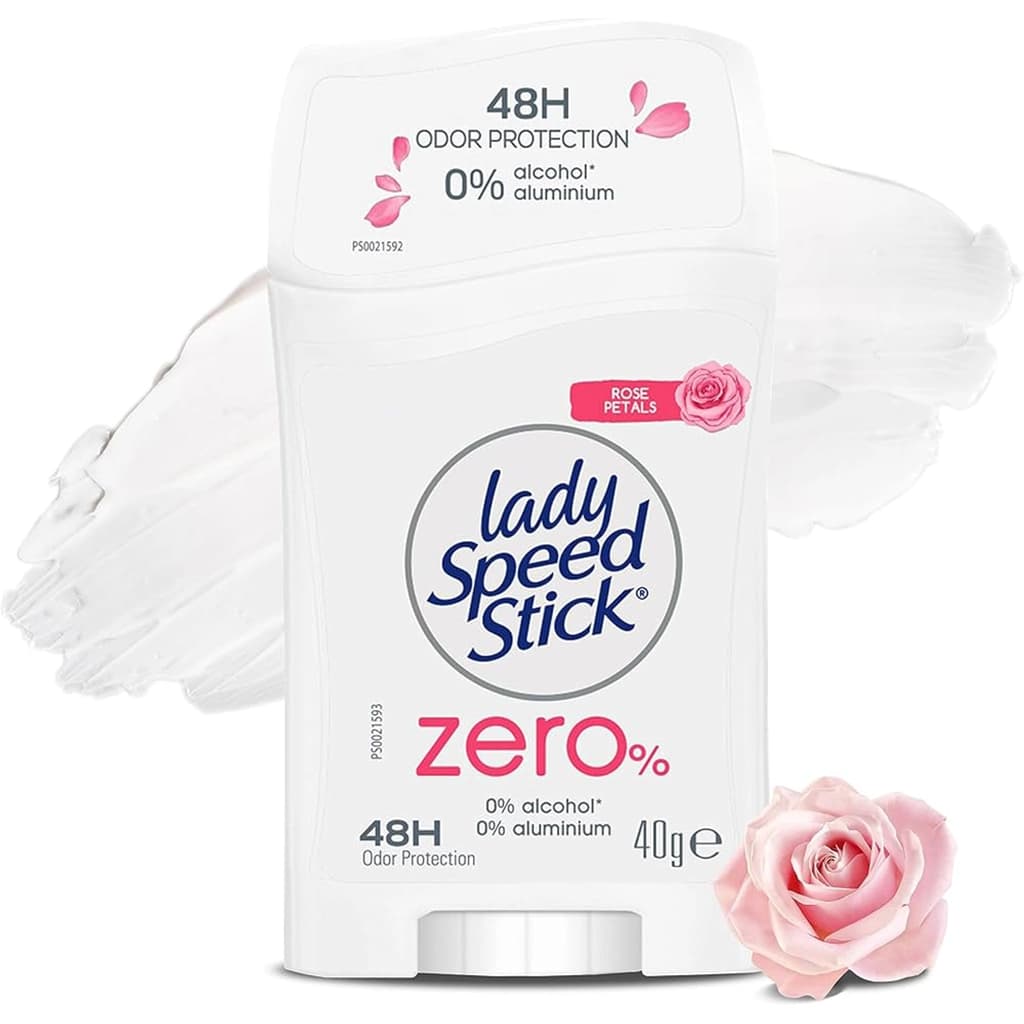 مام استیک لیدی اسپید مدل زیرو رایحه رز lady speed zero Rose Petals — تصویر ۵