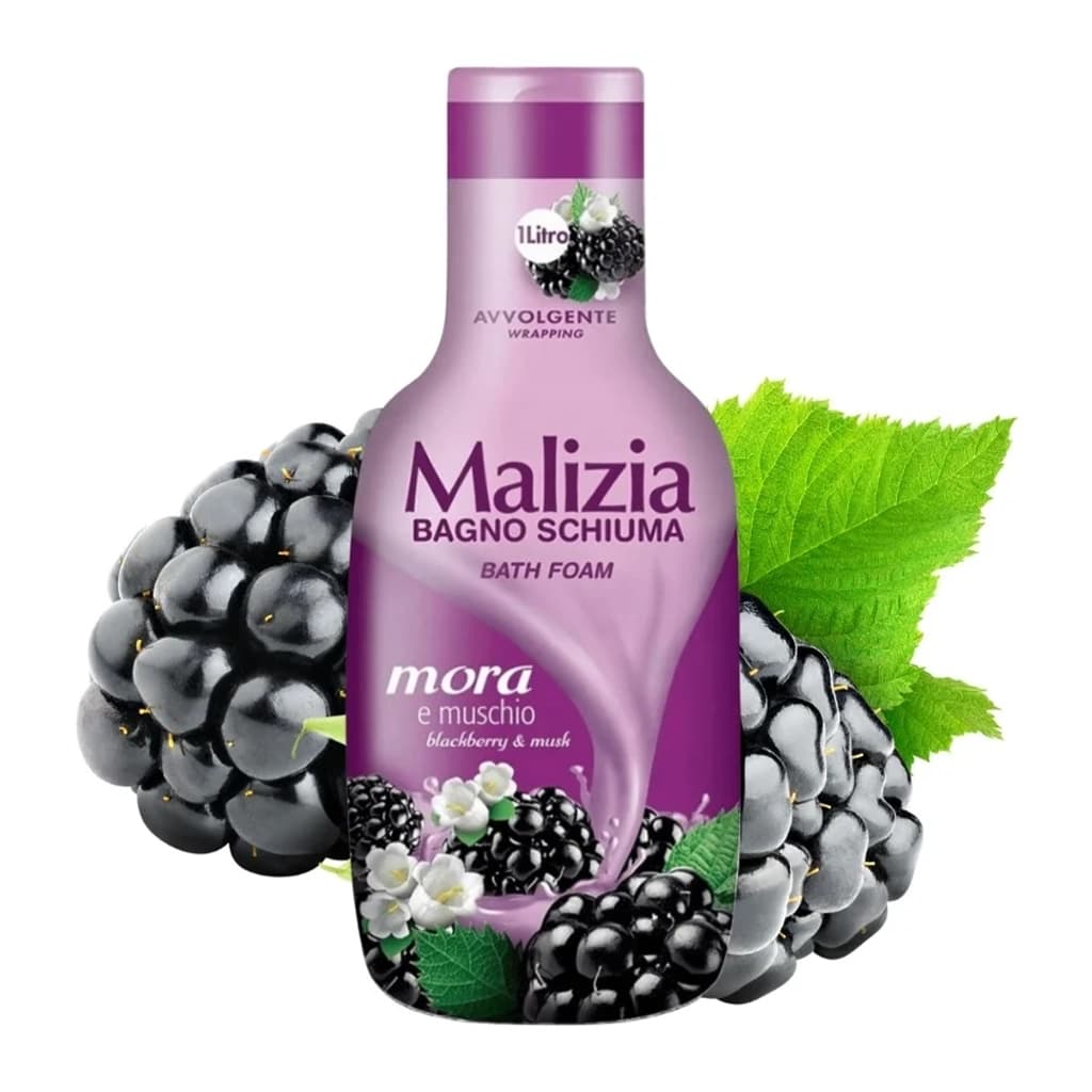 شامپو بدن مالیزیا مدل بلک بری و مشک Malizia Blackberry and Musk — تصویر ۷