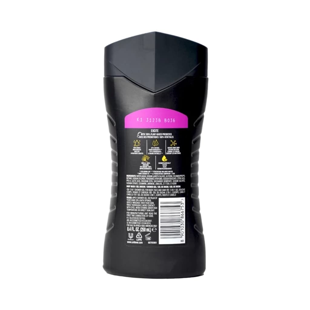 شامپو ۳ در ۱ اکس Axe مدل Excite — تصویر ۳