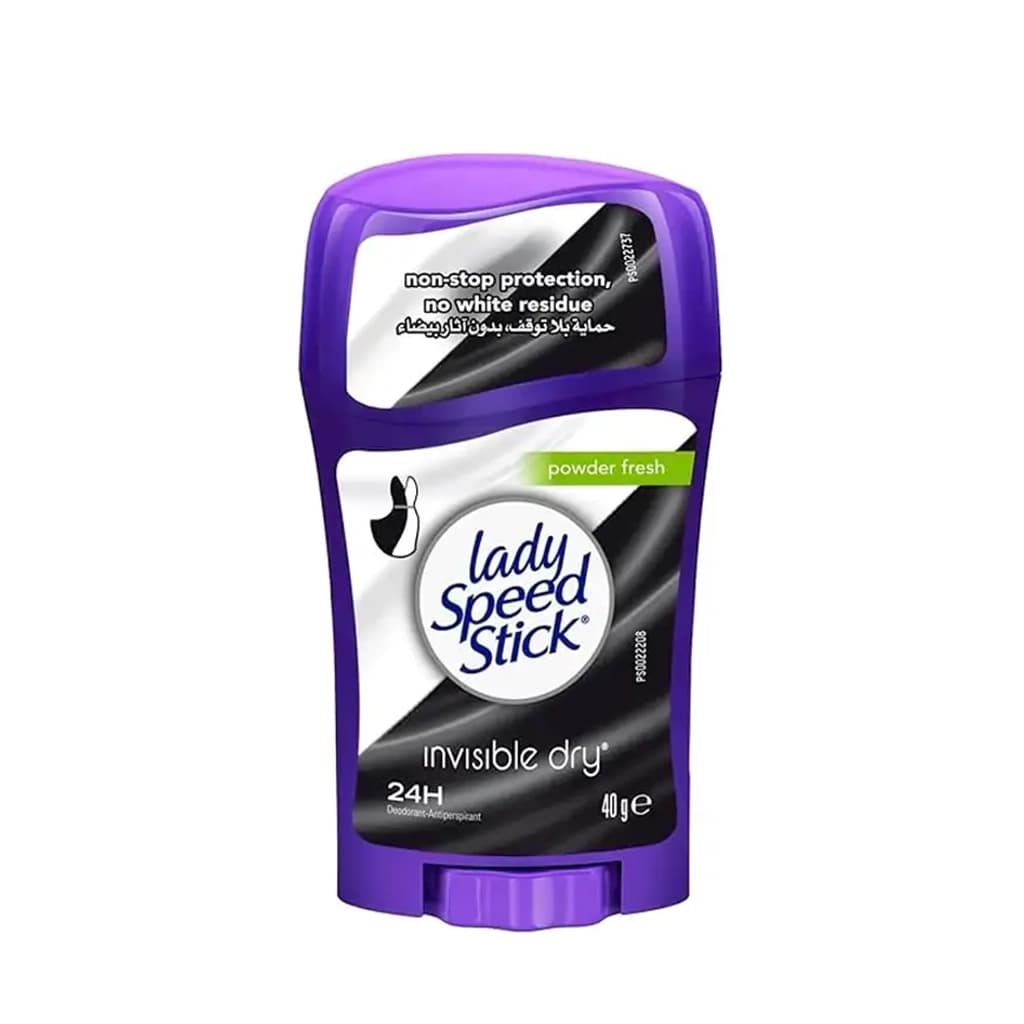 مام استیک لیدی اسپید مدل Invisible Dry رایحه Powder Fresh — تصویر ۳