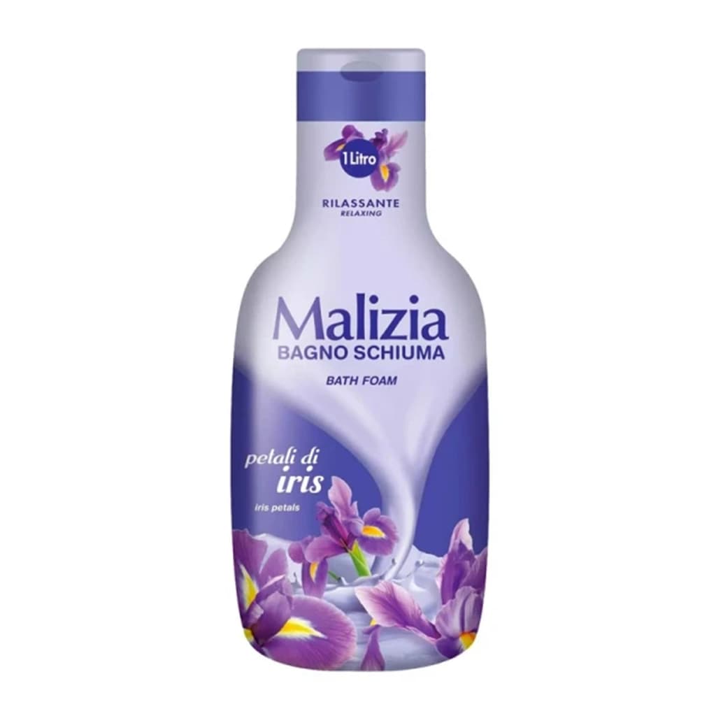 شامپو بدن مالیزیا مدل زنبق Malizia bath foam Iris Petals — تصویر ۲