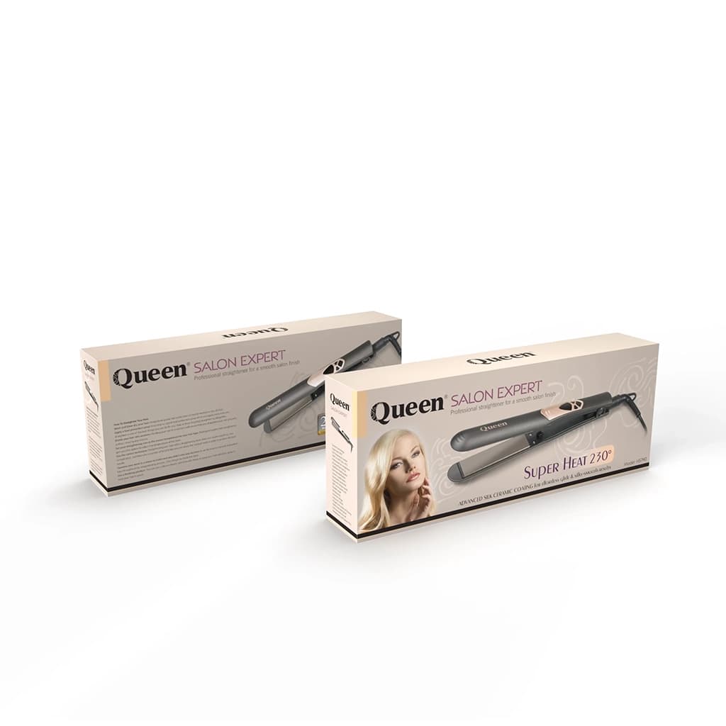 اتو مو کویین سالن اکسپرت مدل QUEEN SALON EXPERT HS740 — تصویر ۳