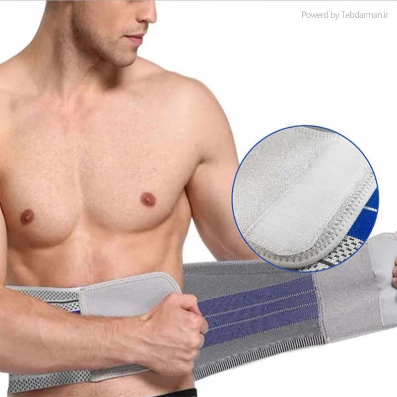 کمربند طبی 4 فنره LUMBAR SUPPORT کد7907 — تصویر ۶