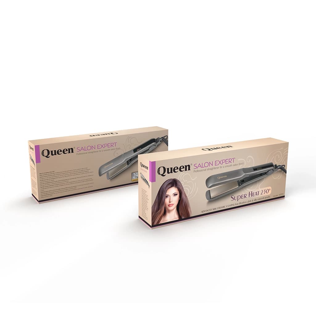 اتو مو کویین سالن اکسپرت مدل QUEEN SALON EXPERT HS725 — تصویر ۳