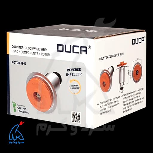 روتور پمپ ویلو چپ‌گرد مناسب بوش – دوکا Duca — تصویر ۵