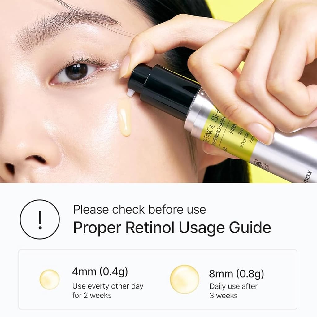 سرم رتینول 0.1 درصد سلیمکس Celimax Retinol Shot Tightening Serum — تصویر ۹