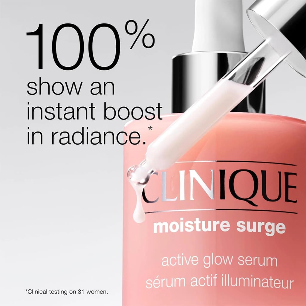 سرم روشن کننده کلینیک CLINIQUE Moisture Surge Active Glow Serum — تصویر ۴