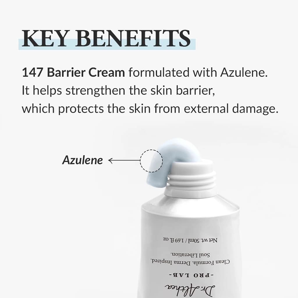 کرم ترمیم کننده و تقویت سد دفاعی پوست دکتر آلتیا 147 مدل Barrier Cream — تصویر ۳