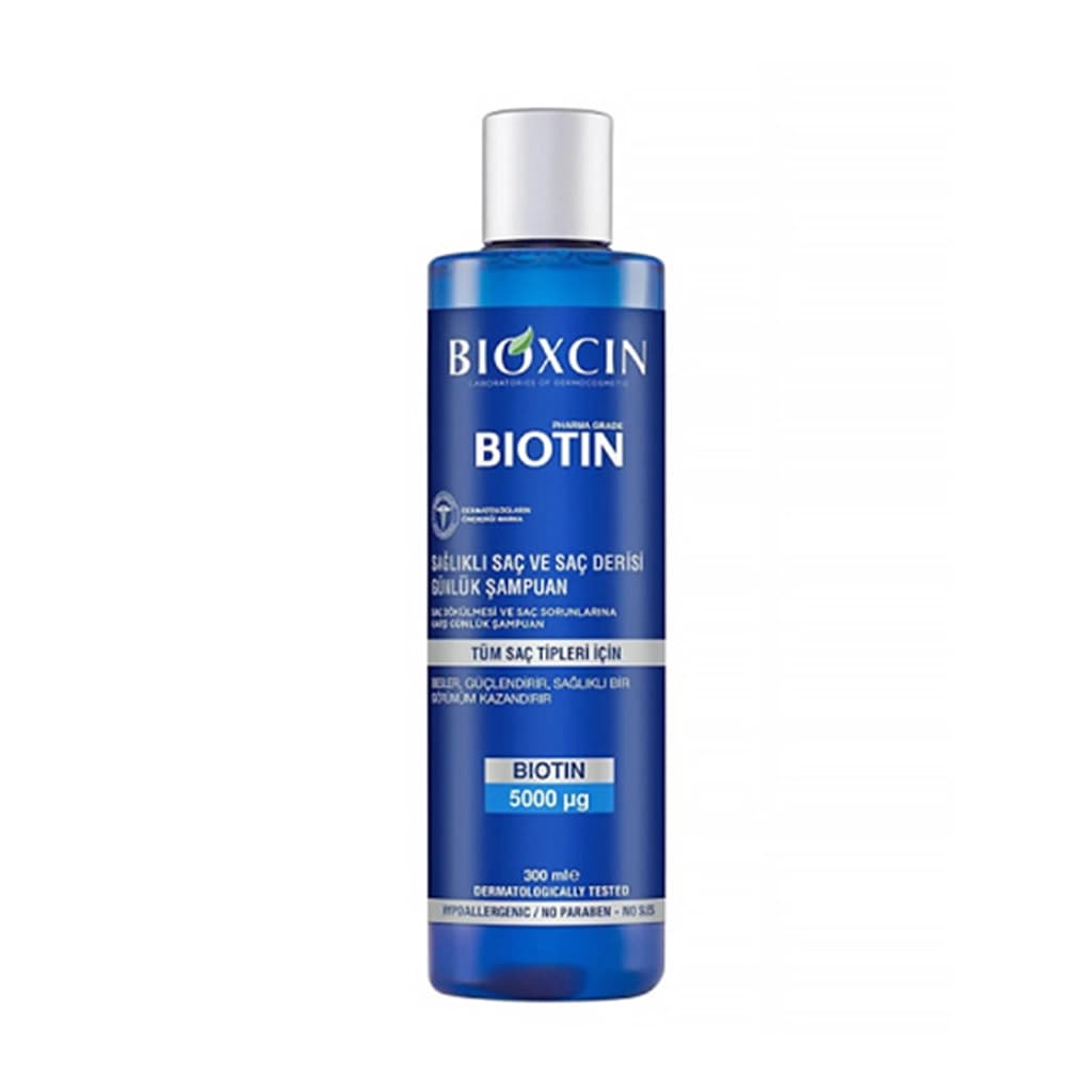 شامپو بیوتین بیوکسین تقویت کننده مو و پوست سر Bioxcin Biotin 5000 — تصویر ۲
