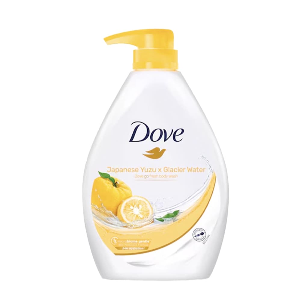 شامپو بدن داو Dove مدل Yuzu Fresh با رایحه یوزو ژاپنی حجم 1 لیتری — تصویر ۲