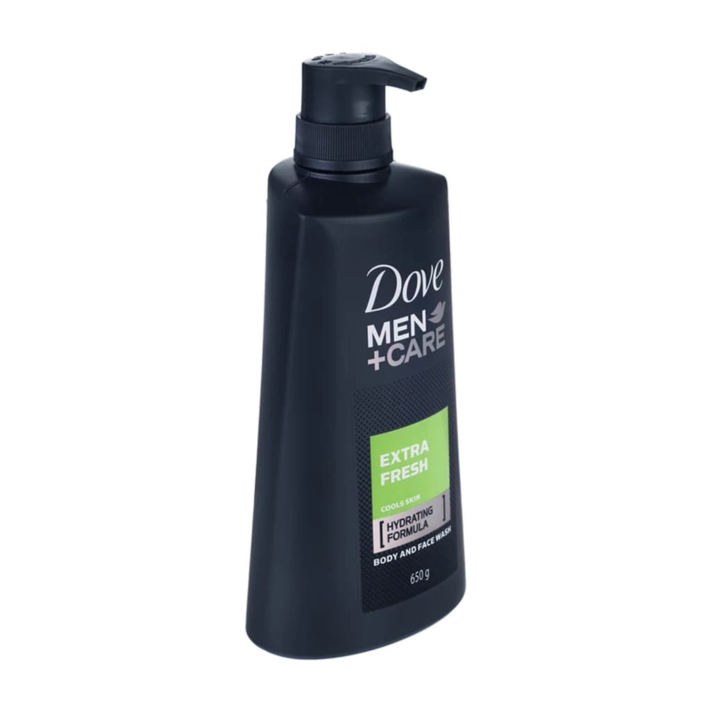شامپو بدن و صورت داو مردانه مدل Extra Fresh Hydrating Formula حجم 650 گرم — تصویر ۷