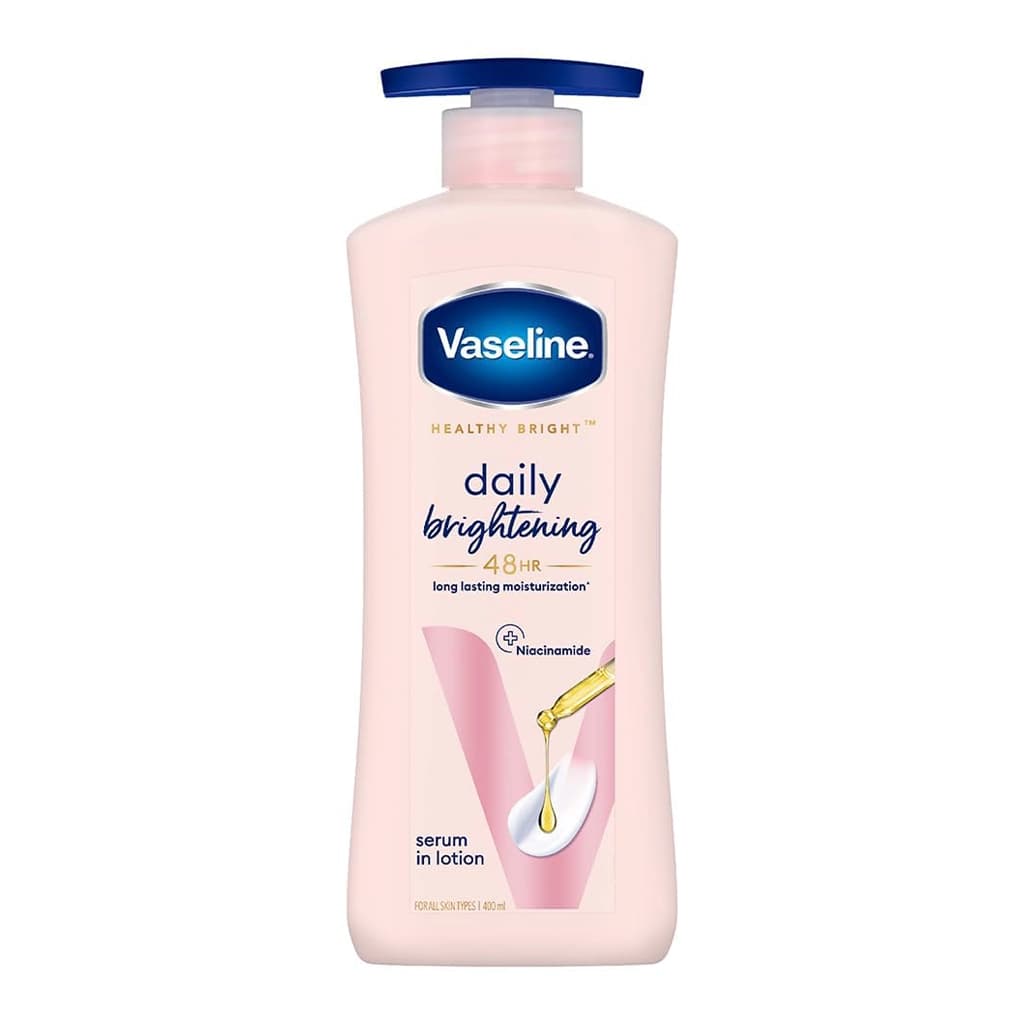 لوسیون بدن روشن‌کننده وازلین Healthy Bright Daily Brightening حجم ۷۲۵ میل — تصویر ۲
