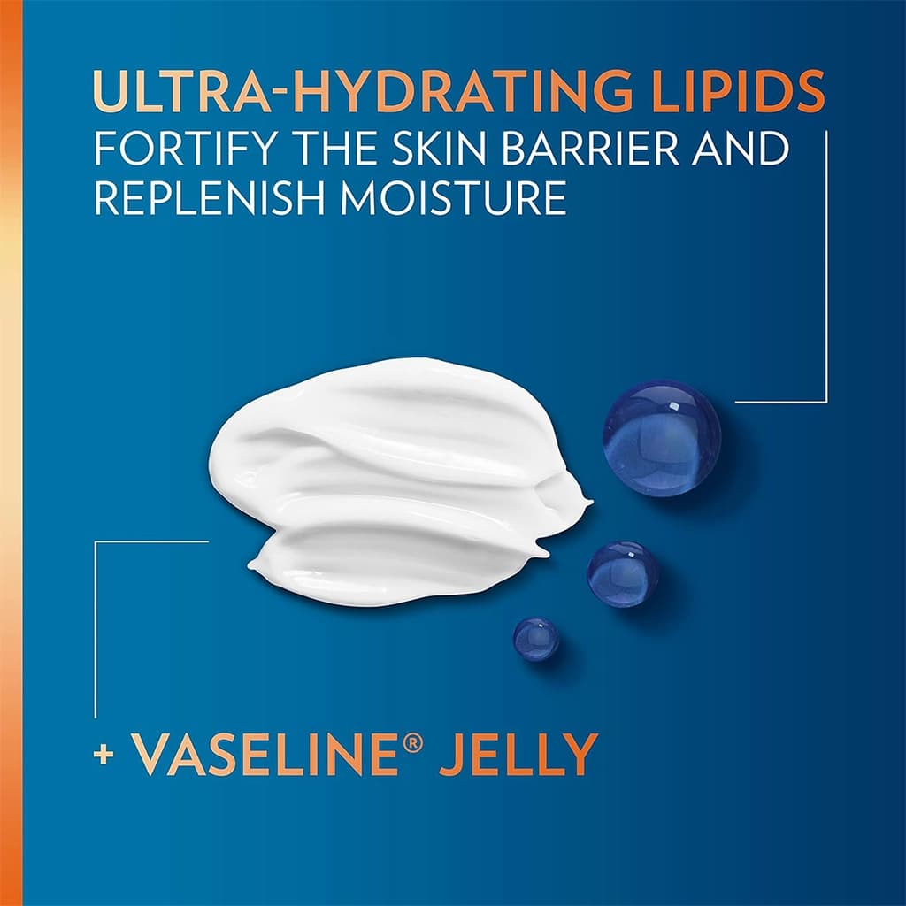 کرم بدن وازلین مردانه ۷۲ ساعته Extra Hydration حجم ۴۰۰ میل — تصویر ۶