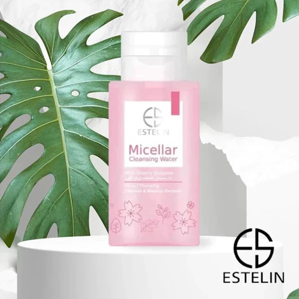 میسلار واتر استلین Estelin مدل نیاسینامید Cherry Blossom — تصویر ۱۱