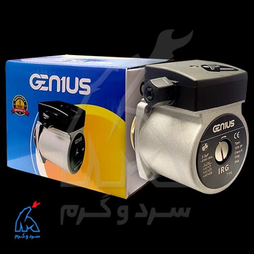 پمپ جنیوس Genius جایگزین IRG 12-6 ایران رادیاتور