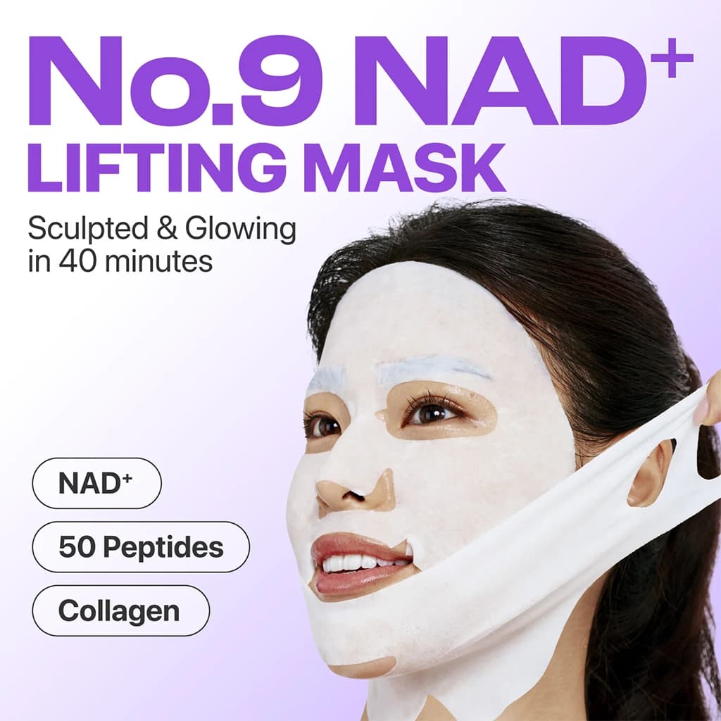 ماسک لیفتینگ فول فیس نامبوزین NAD+ BIO Lifting-Sil Full Face Mask — تصویر ۸