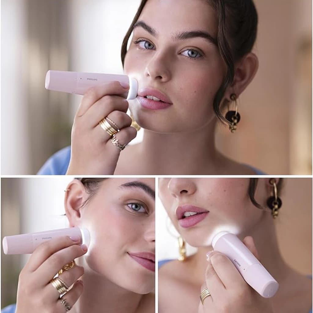 شیور اصلاح صورت بانوان فیلیپس مدل Philips Facial Hair Remover Series 5000 — تصویر ۴
