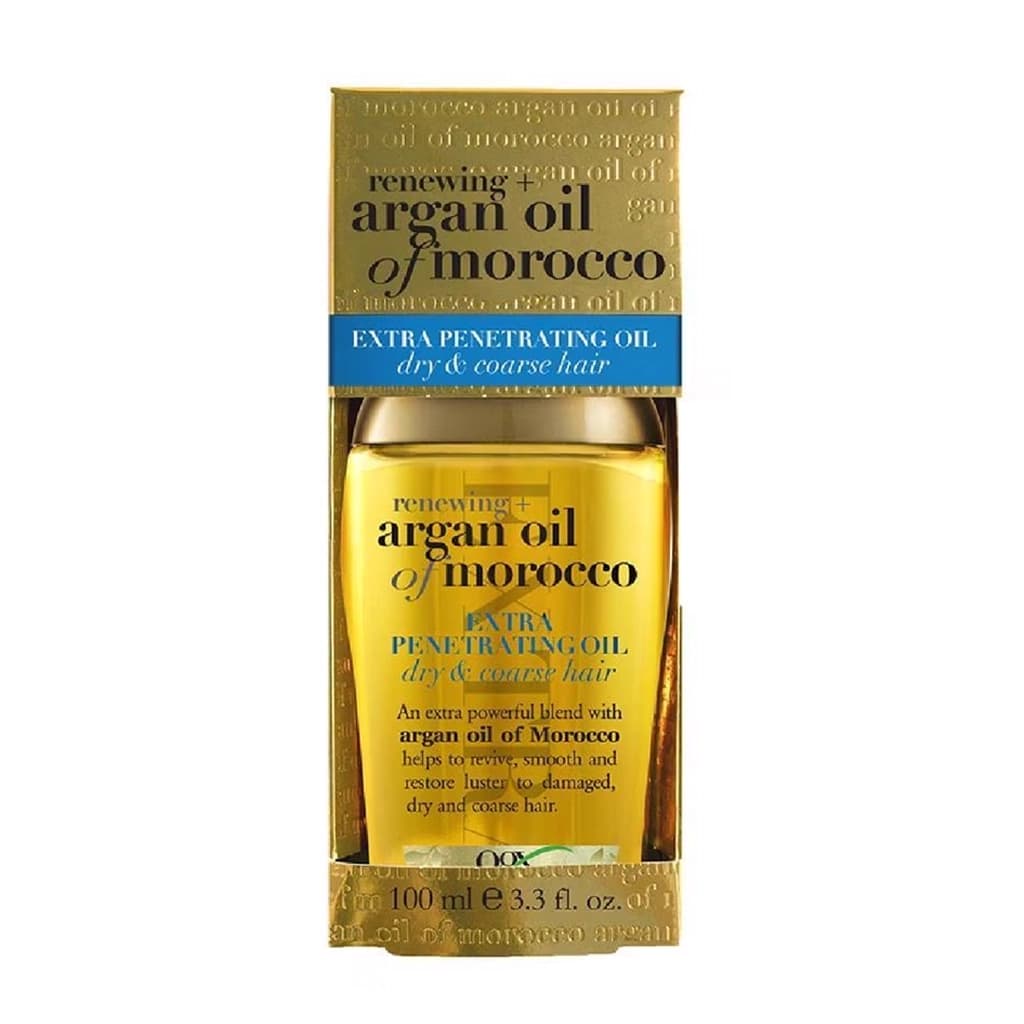 روغن آرگان او جی ایکس مدل Extra Penetrating Oil مخصوص موهای خشک و زبر