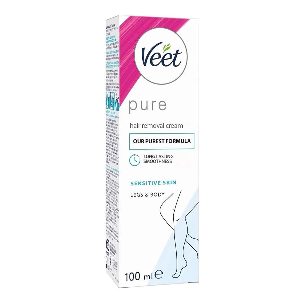 کرم موبر ویت Veet Pure مخصوص پوست حساس 100 میل — تصویر ۸