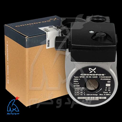 پمپ GRUNDFOS گرانفوس 55-15 – هوزینگ ایساتیس بدون ایرونت — تصویر ۲